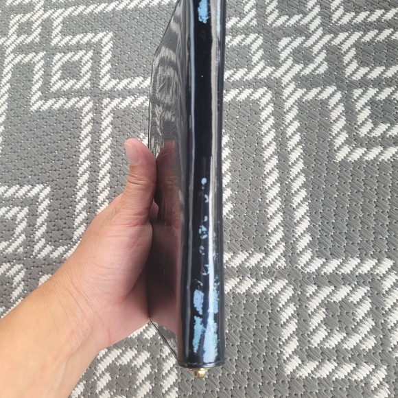 Kate Spade Black Embossed Black Wallet - Picture 8 of 9